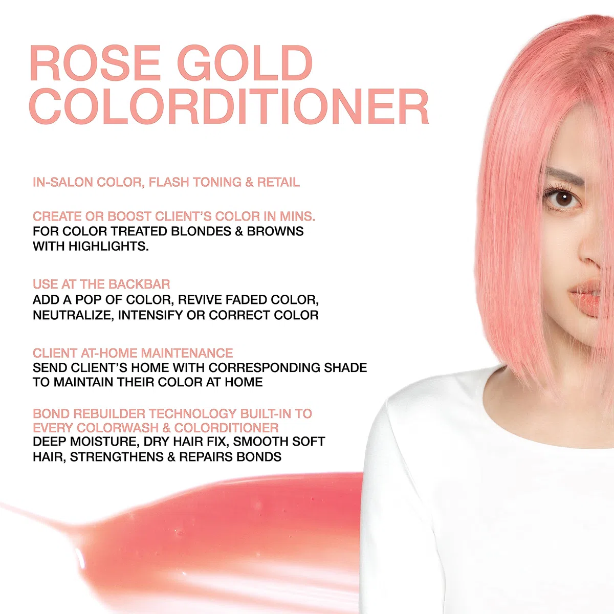 Celeb LUXURY Viral COLORDITIONER Pastel Rose Gold, 244ml