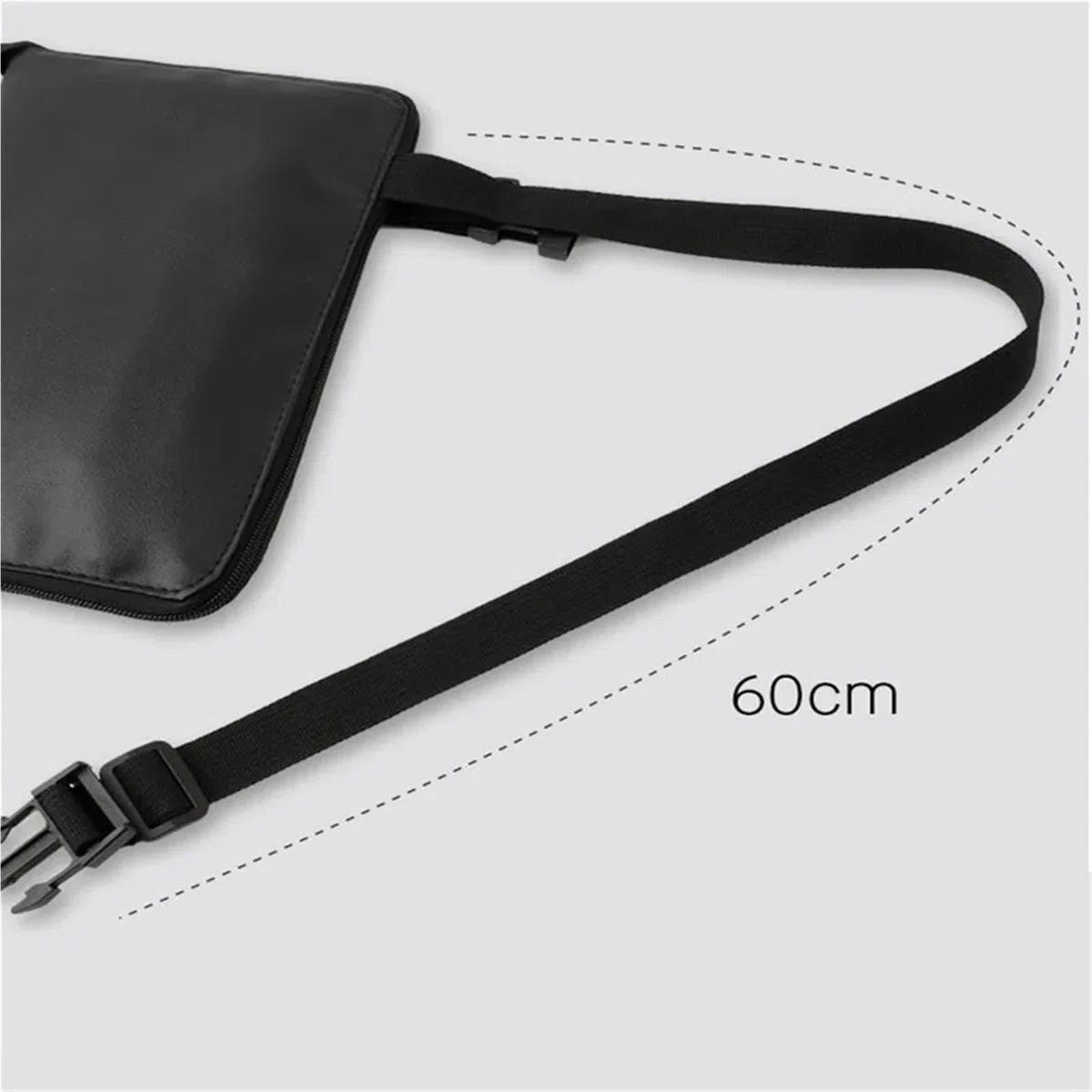 Make-up Gürteltasche 1PC PU Make-Up Pinsel Tasche Mit Zipper Gürtel Multi-Funktion Kosmetik for Professionelle Künstler Große Kapazität Lagerung