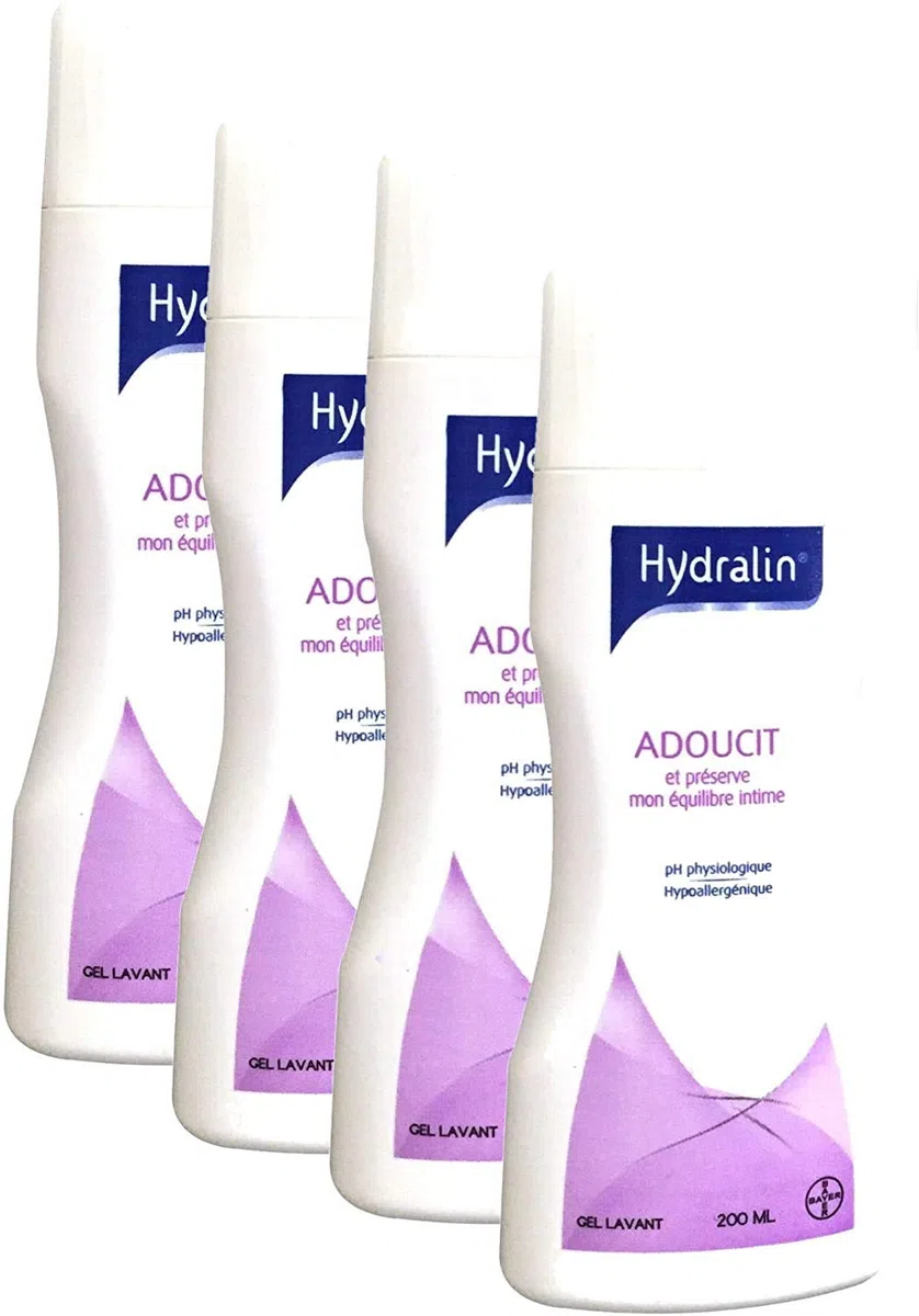 Hydralin Täglich – Pflege Ihrer Privatsphäre Tag für Tag – 4 x 200 ml