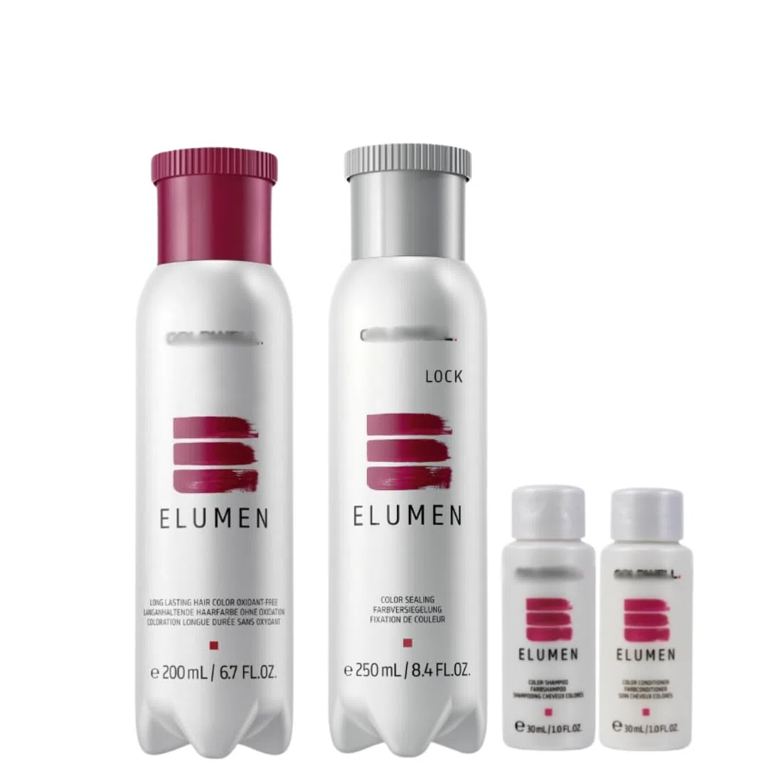E l u m e n Haarfarbe [KB@7] 200ml + 250ml Lock Versiegelung + 30ml Color Shampoo + 30ml Color Conditioner