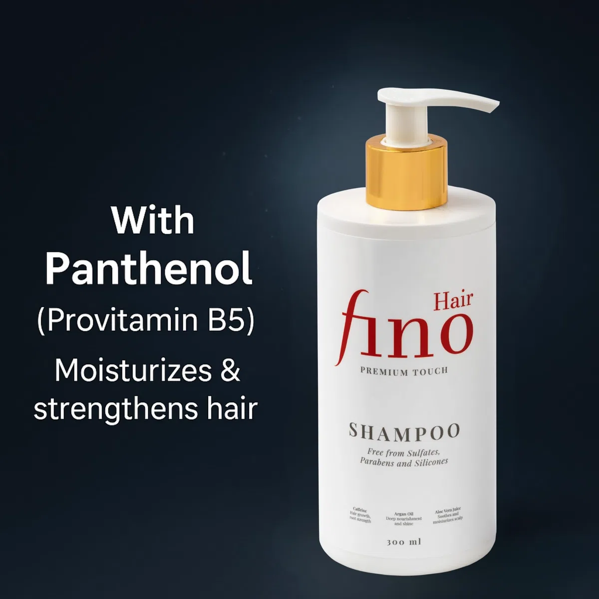 fino Hair Shampoo & Spülung Set - trockenes & geschädigtes Haar | Mit Koffein, Biotin & Keratin - Pflege, Glanz & Anti-Frizz, ohne Silikone & Parabene
