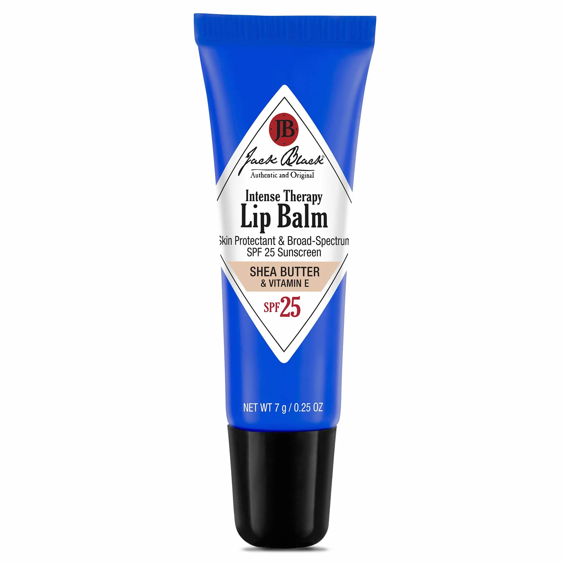 Jack Black Intense Therapy Lip Balm SPF 25 Shea Butter Vitamin E 7g