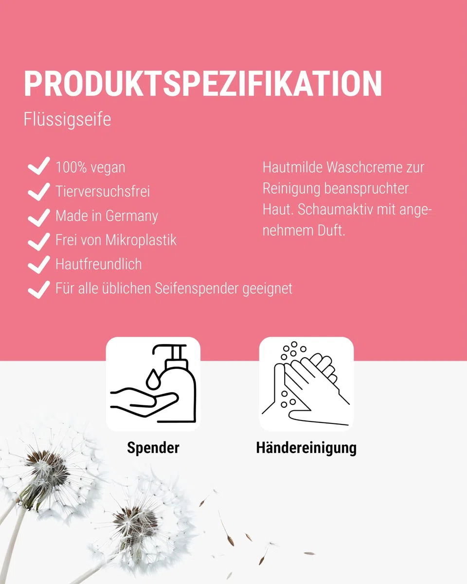 Lorito frisch & sauber Premium Flüssigseife 2 x 10L vegan Handseife Nachfüllseife