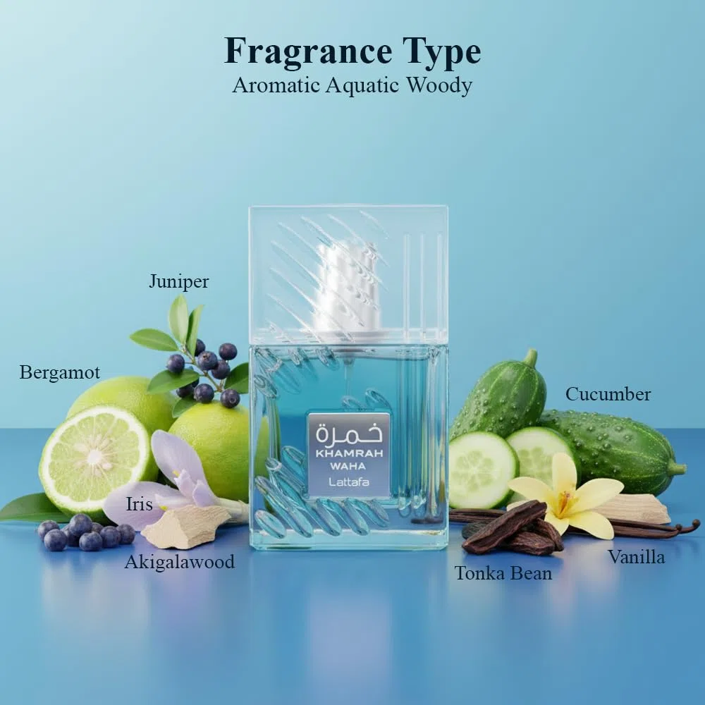 Lattafa Khamrah Waha Unisex Eau de Parfum 100 ml