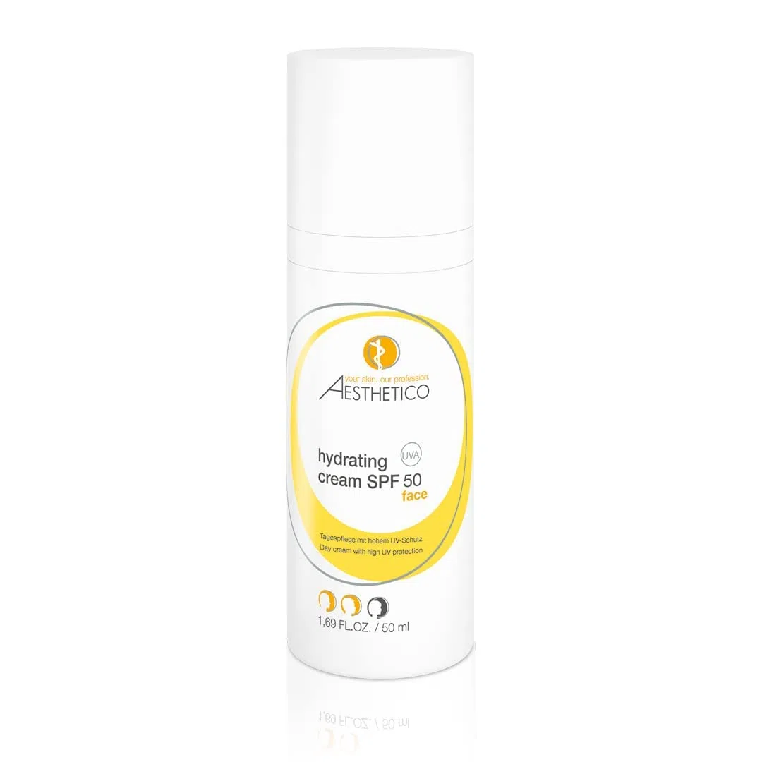 AESTHETICO Hydrating Cream SPF 50 - Feuchtigkeitscreme für Sensible Haut