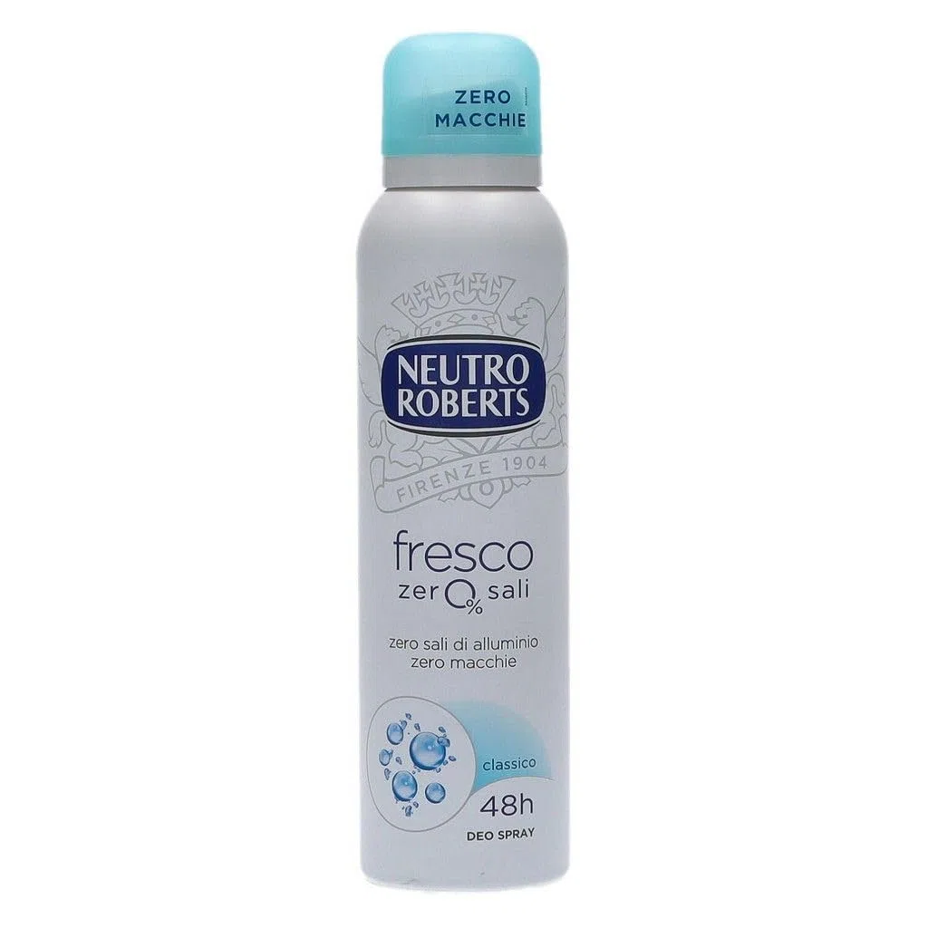 12 x NEUTRO ROBERTS Deo Persona Spray Fresco 150 ml