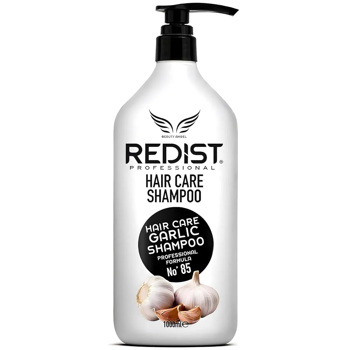 Redist Knoblauch Haarpflege Set – Shampoo 1000 ml + Haarmaske 475 ml + 2 Phase Conditioner 400 ml Milk&honey | Anti-Haarausfall & Stärkende Formel | Für trockenes & geschädigtes Haar