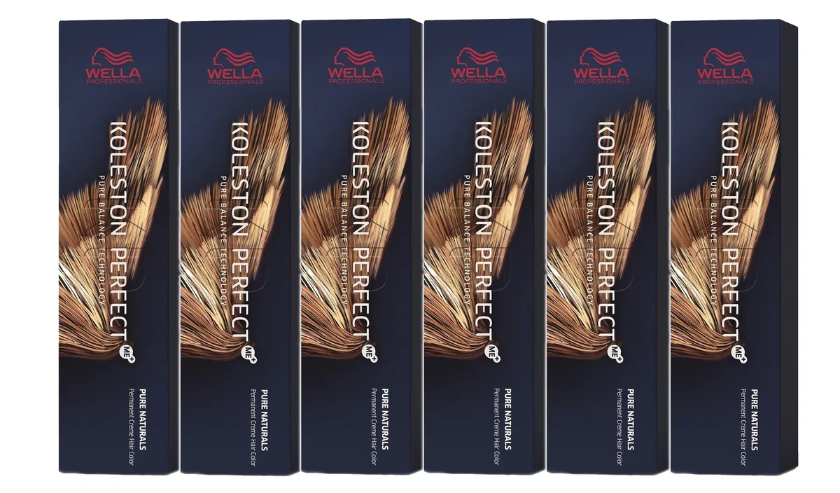 6er Wella Koleston Perfect ME+ 9/16 Lichtblond Asch Violett 60 ml