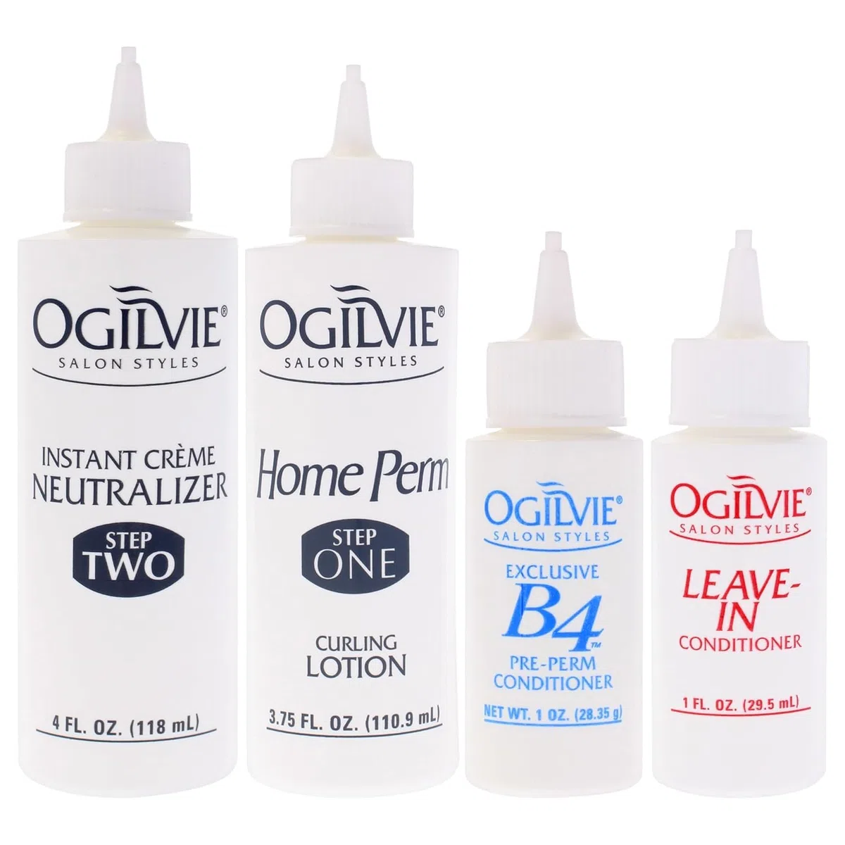 Ogilvie The Original Home Perm Dauerwelle Set für normales Haar Langfristige Locken und Wellen