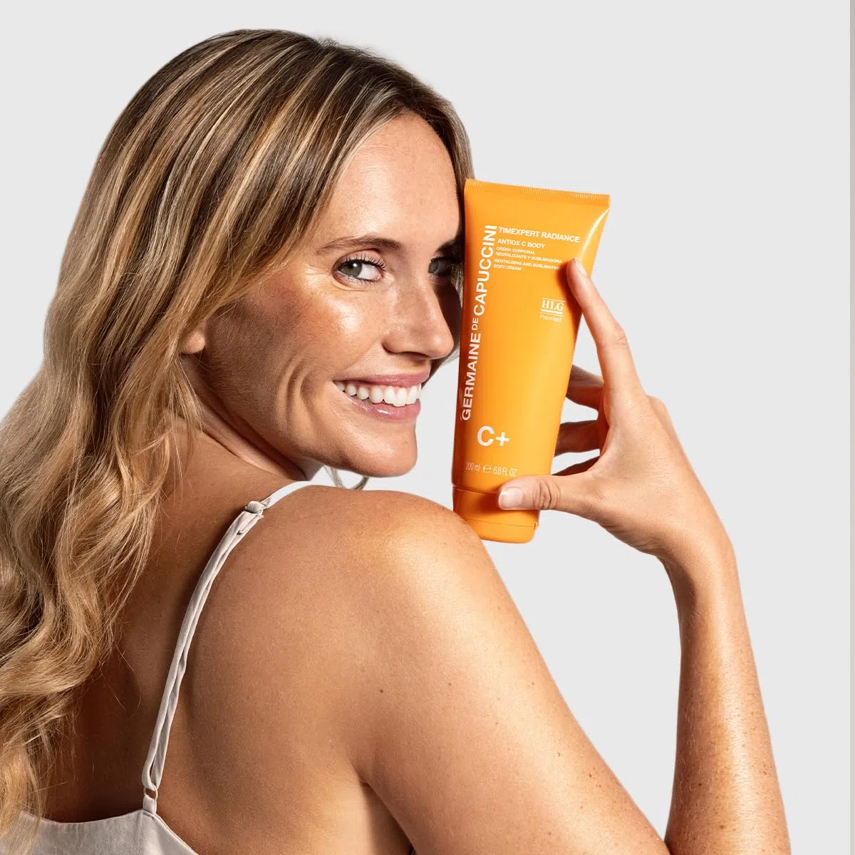 GERMAINE DE CAPUCCINI - Timexpert Radiance C+ | Antioxidans Körpercreme - Feuchtigkeitsspendende Körpercreme mit Vitamin C - Bringt Helligkeit und Ernährung - 200ml