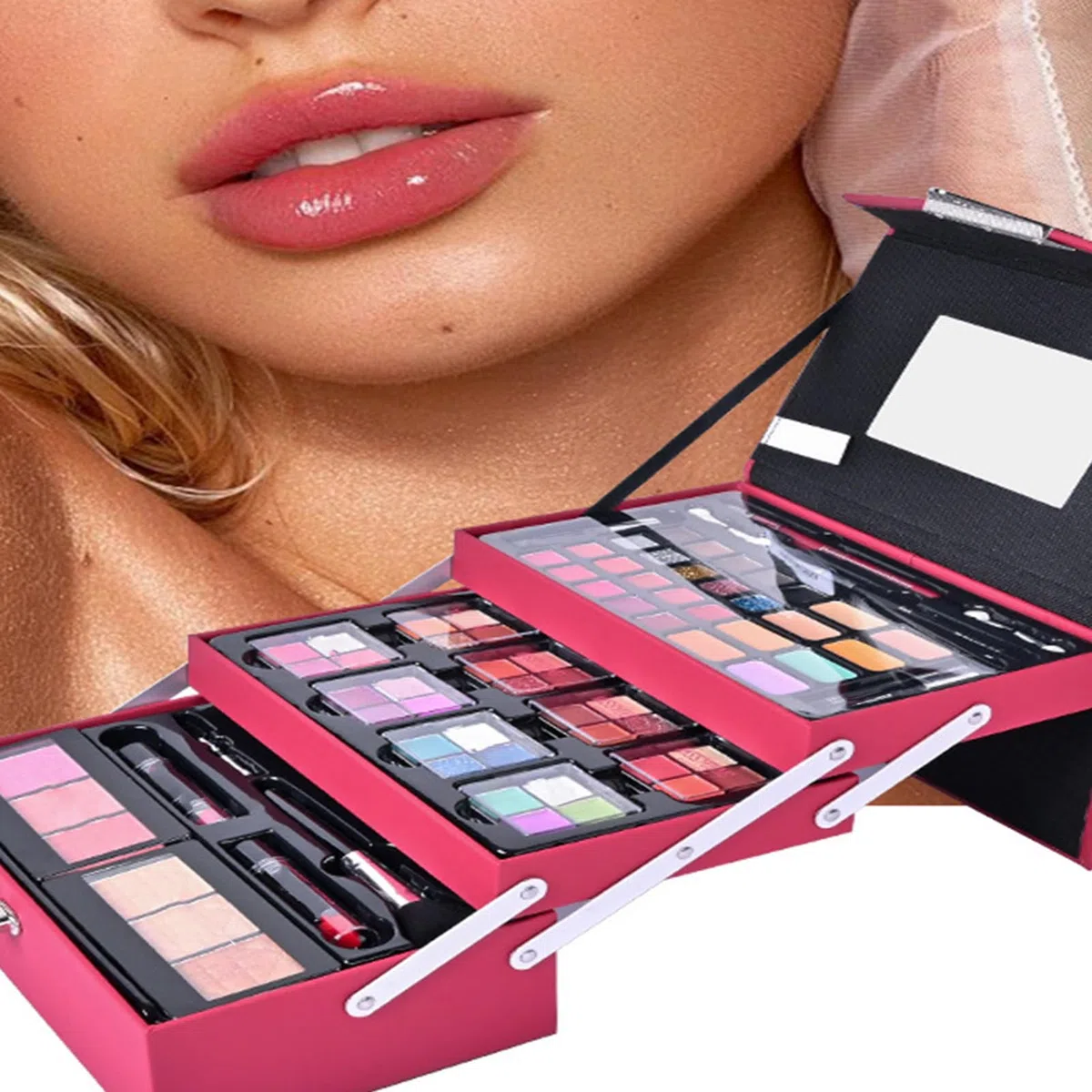 Make-up-Sets für Frauen, komplettes Set, Mehrzweck-Make-up-Sets | komplettes Start-Kosmetik-Set für Frauen und Mädchen, inklusive Kosmetik und Werkzeugen