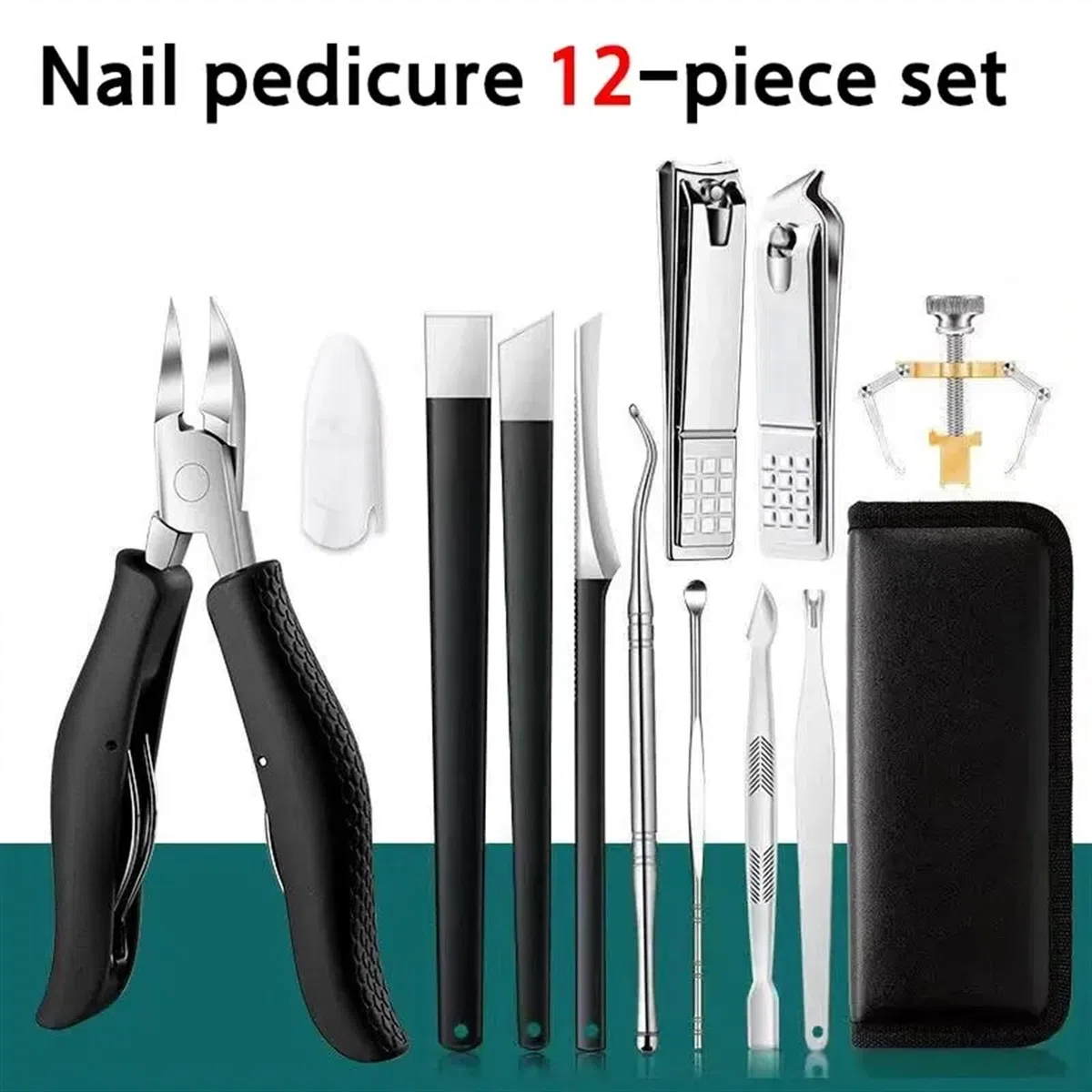Pediküre-Werkzeug for Zuhause, Paronychie, tragbares Maniküre-Messer, hochwertige Schere, abgestorbene Haut, Körperpflege-Set