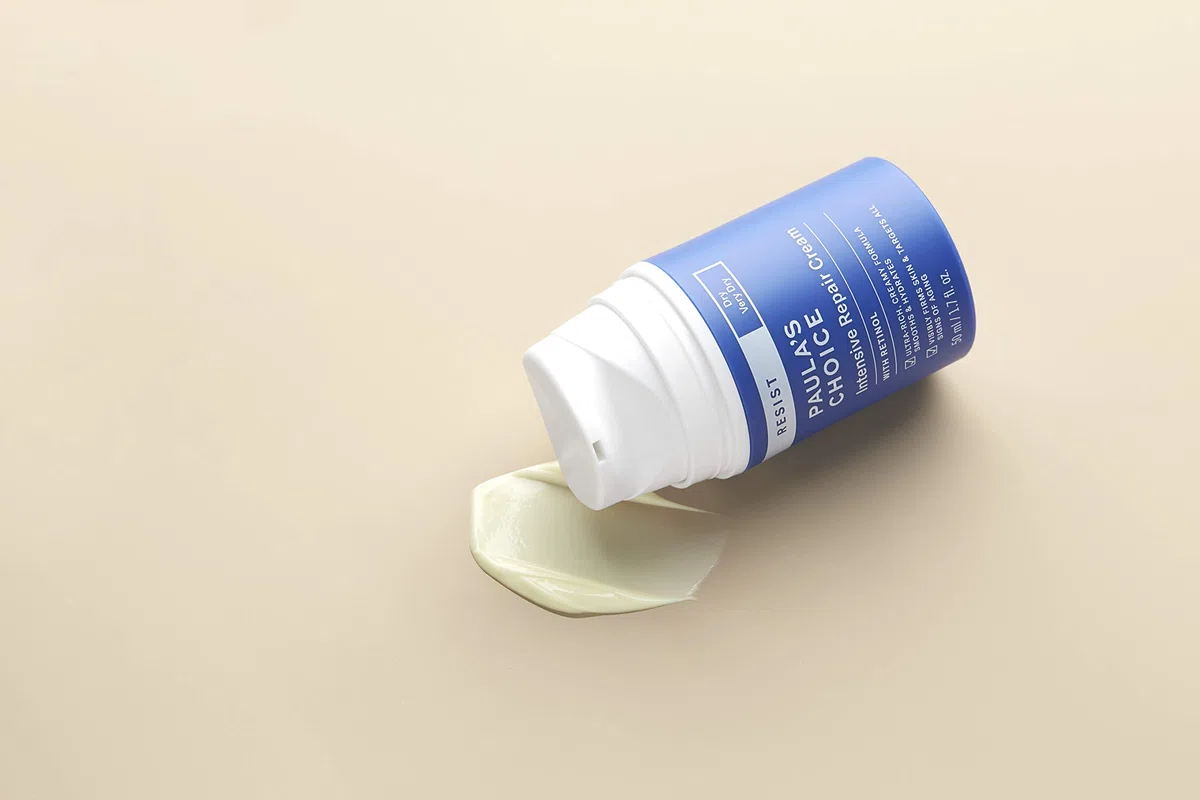 Paula's Choice RESIST Anti Aging Intensive Repair Feuchtigkeitscreme - Nachtcreme - mit Retinol & Jojobaöl - Reduziert Falten & Pigmentvlekken - Trockene bis Sehr Trockene Haut - 50 ml