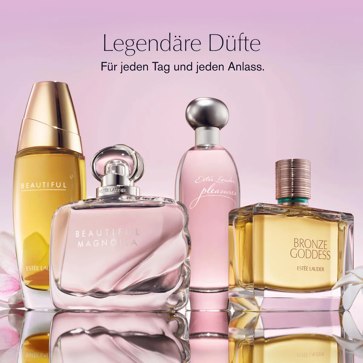 Estée Lauder Pleasures Eau de Parfum Spray | Damenparfum mit Noten von Lilien, weißen Pfingstrosen & Jasmin | Zart-floral, sanft & strahlend, 100ml