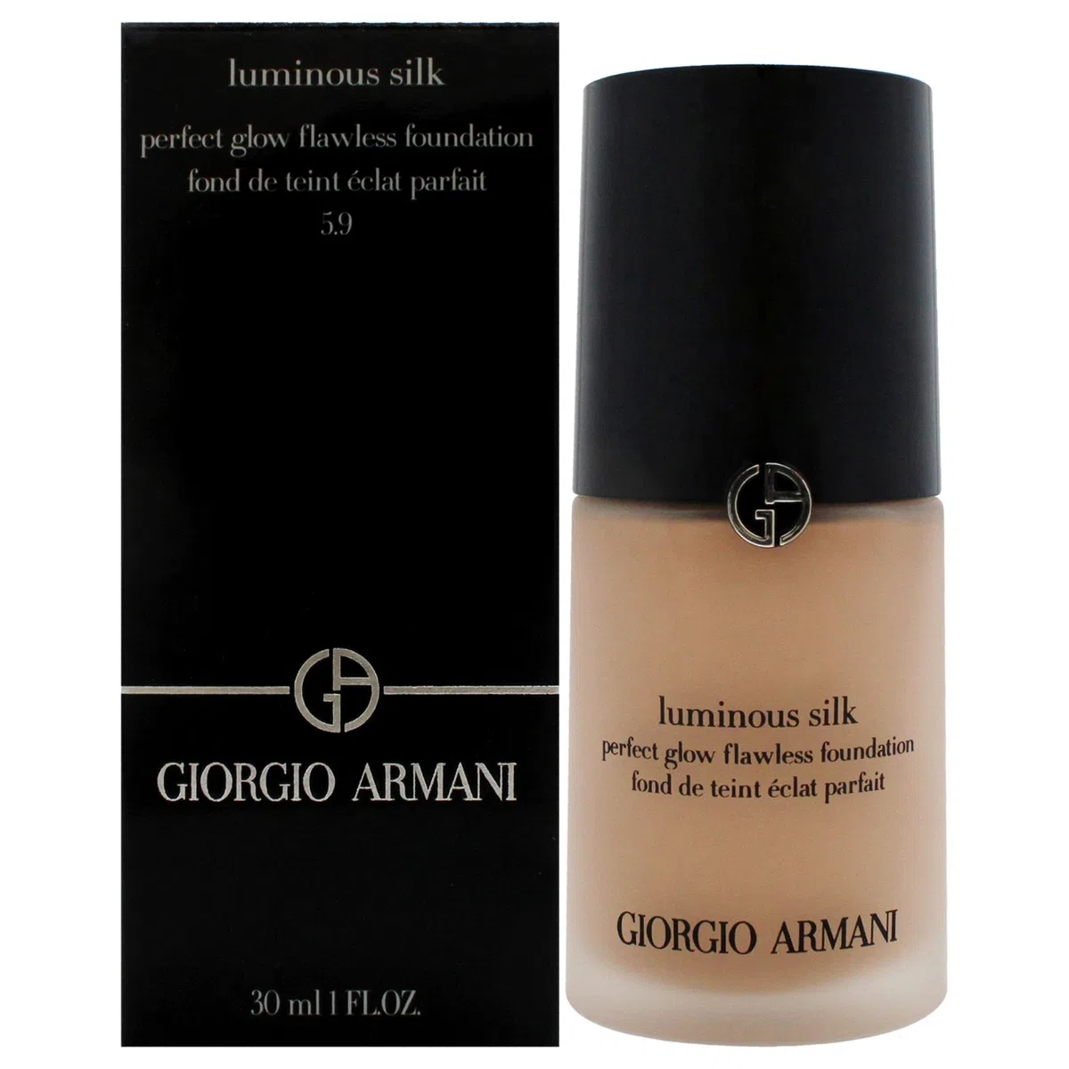 Giorgio Armani Luminous Silk Foundation, 5.9 medium, neutral, 30 ml