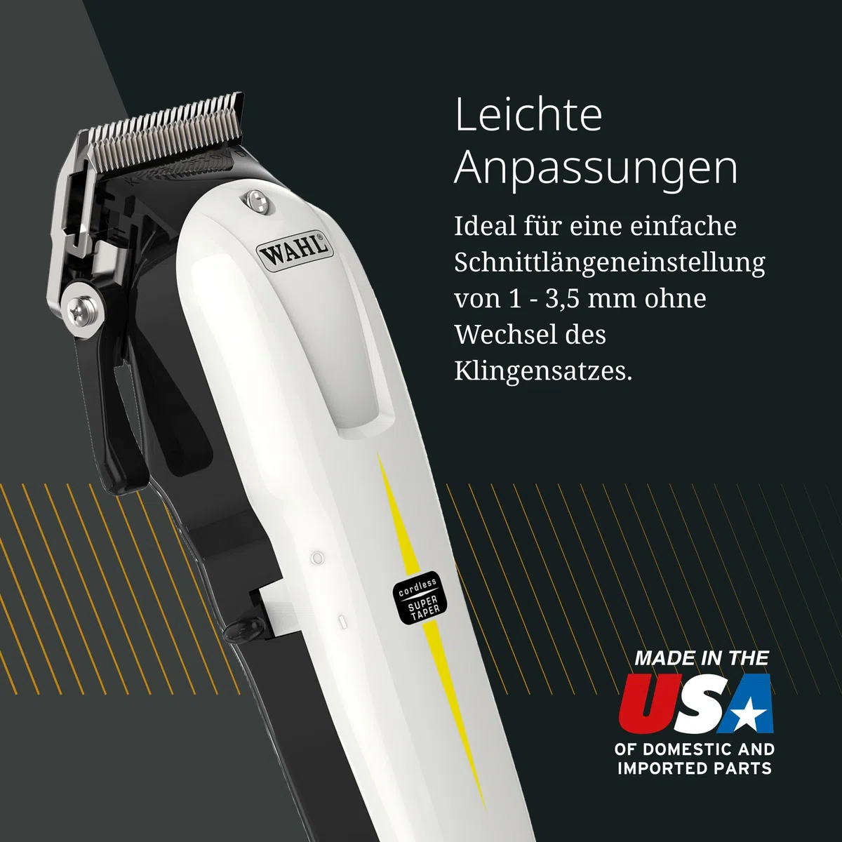 Wahl Cordless Super Taper, Pro A-Lign Trimmerklingen & Mobile Shaver - Professionelles Kabelloses Grooming-Bundle