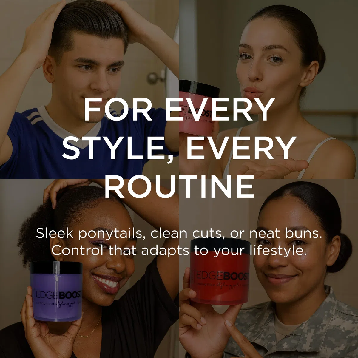 Style Factor Edge Booster Strong Hold Stylinggel 16oz (Akazie)