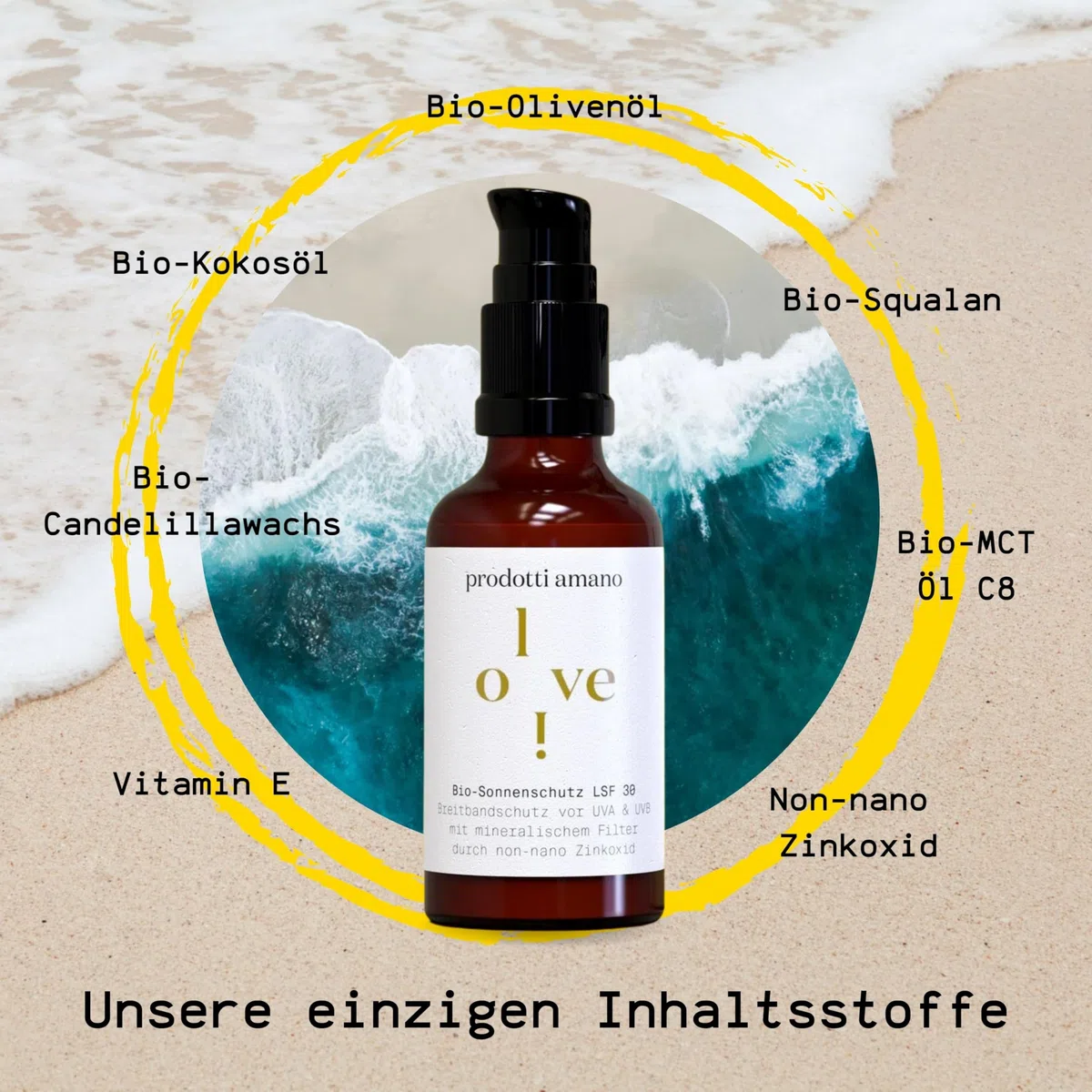 Bio Gesichtsöl & Mineralische Sonnencreme SPF 30 Bundle I TESTSIEGER* I Dermatologisch Getestet I 100% Bio-Kosmetik I Anti Aging I Breitbandschutz UVA & UVB I Ohne Chemie