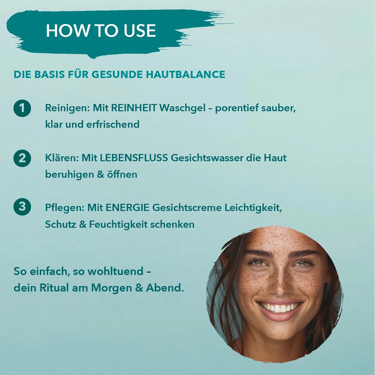 SK Naturkosmetik Basis Pflege-Set – Waschgel, Gesichtswasser & Gesichtscreme | natürliche Hautpflege für alle Hauttypen & junge Haut | 3-Schritte-Routine | mit Vollmondquellwasser | Made in Germany