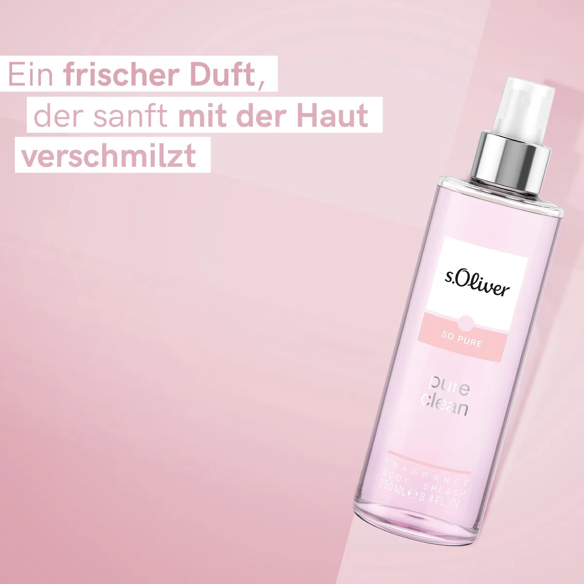 s.Oliver SO PURE Women Body Splash 250ml - spritzig blumig feminin
