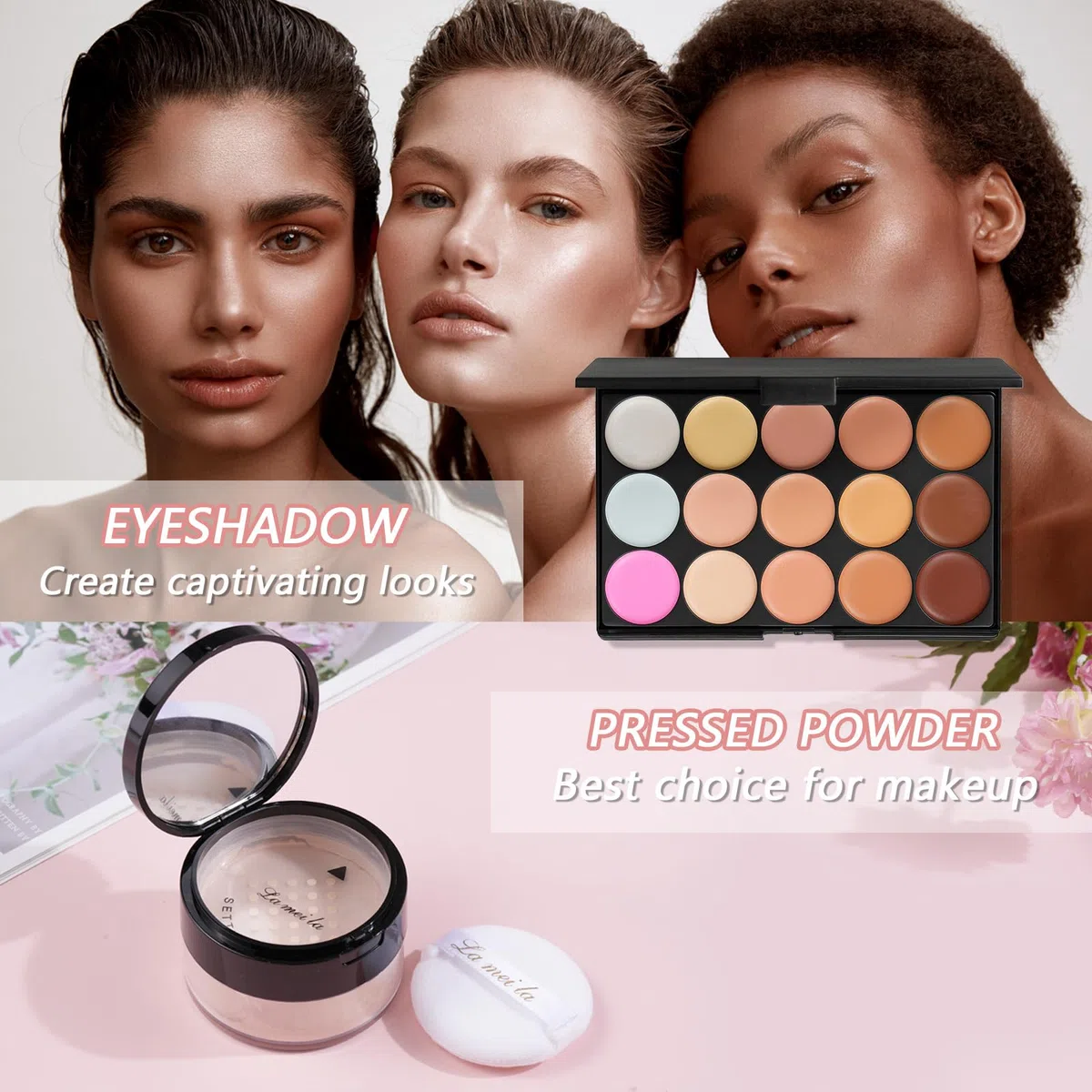 Make-up-Set für Frauen, komplettes Set, Urlaubs-Geschenk-Box, unverzichtbares Starter-Bundle, enthält komplettes Make-up-Set