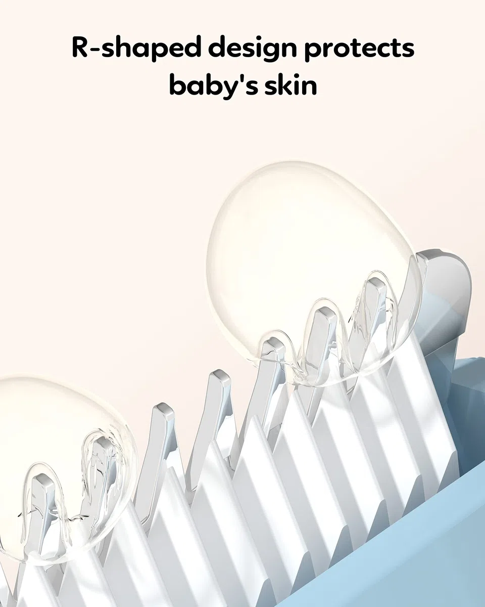 Baby-Haarschneidemaschine, leiser Haarschneider für Kinder, Kleinkinder, leiser Haarschneider für Kinder mit Autismus, wasserdicht, wiederaufladbar, schnurlos, Keramikklinge, Haarschnitt-Set