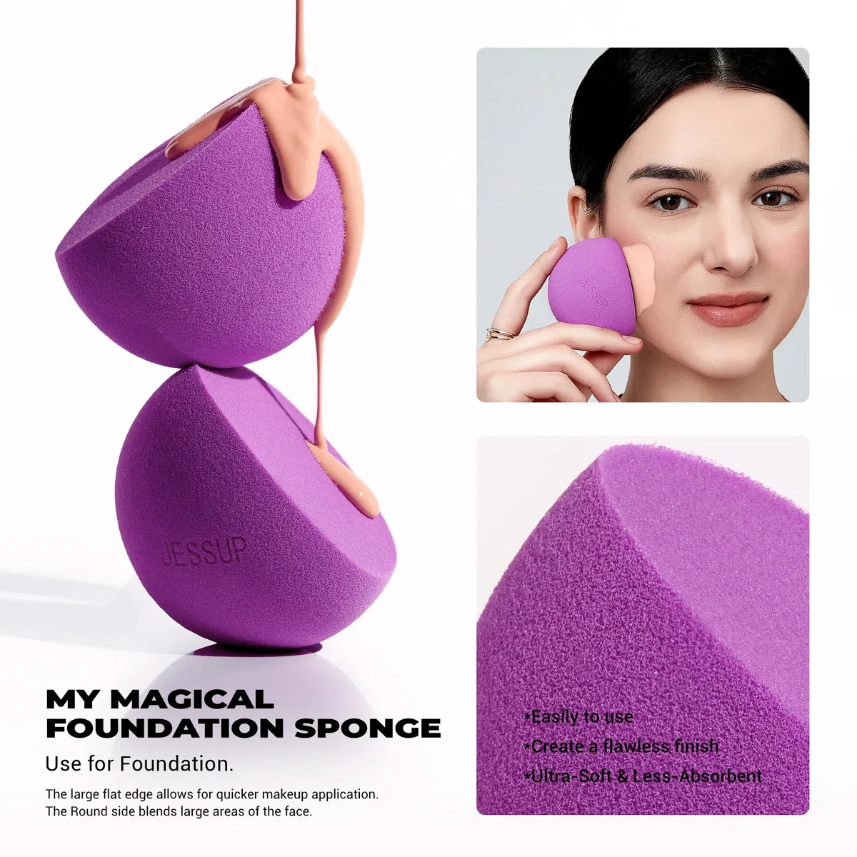 Jessup Pinselset Makeup T329+SP017