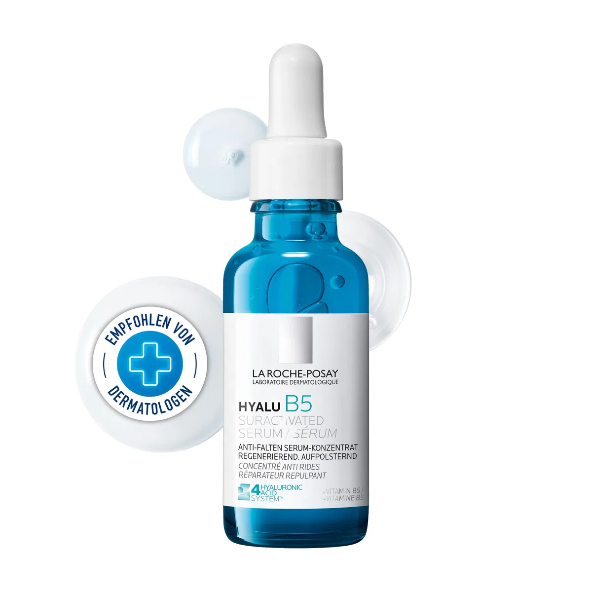 La Roche-Posay Hyalu B5 Serum, Regenerierendes, aufpolsterndes Serum, Anti-Aging Serum, Mit Hyaluronsäure und Provitamin B5