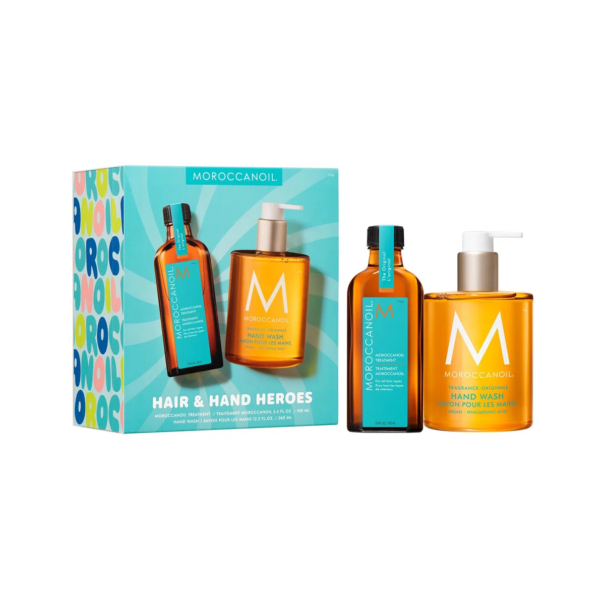 Haar- und Handpflege Geschenkset – Moroccanoil Behandlung und Handseife
