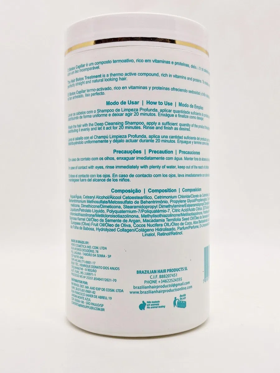 Brazilian BotoSmart Expert Silk Kollagen Haar Bottox 1 Kilo