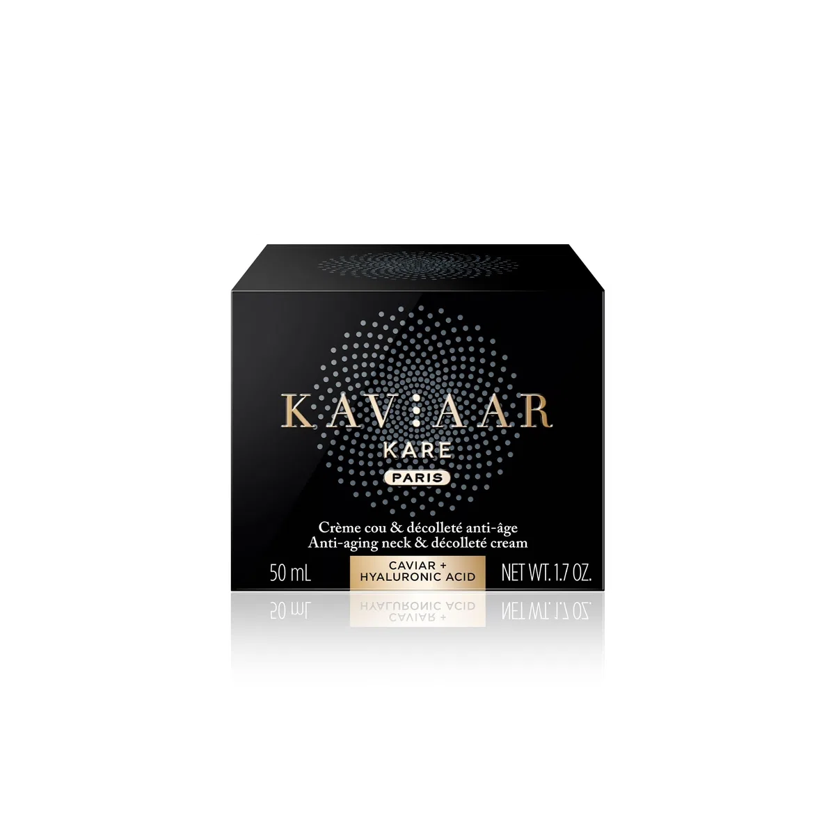 Anti-Aging Creme für Hals & Dekolleté - Kaviar + Hyaluronsäure - 50 ml