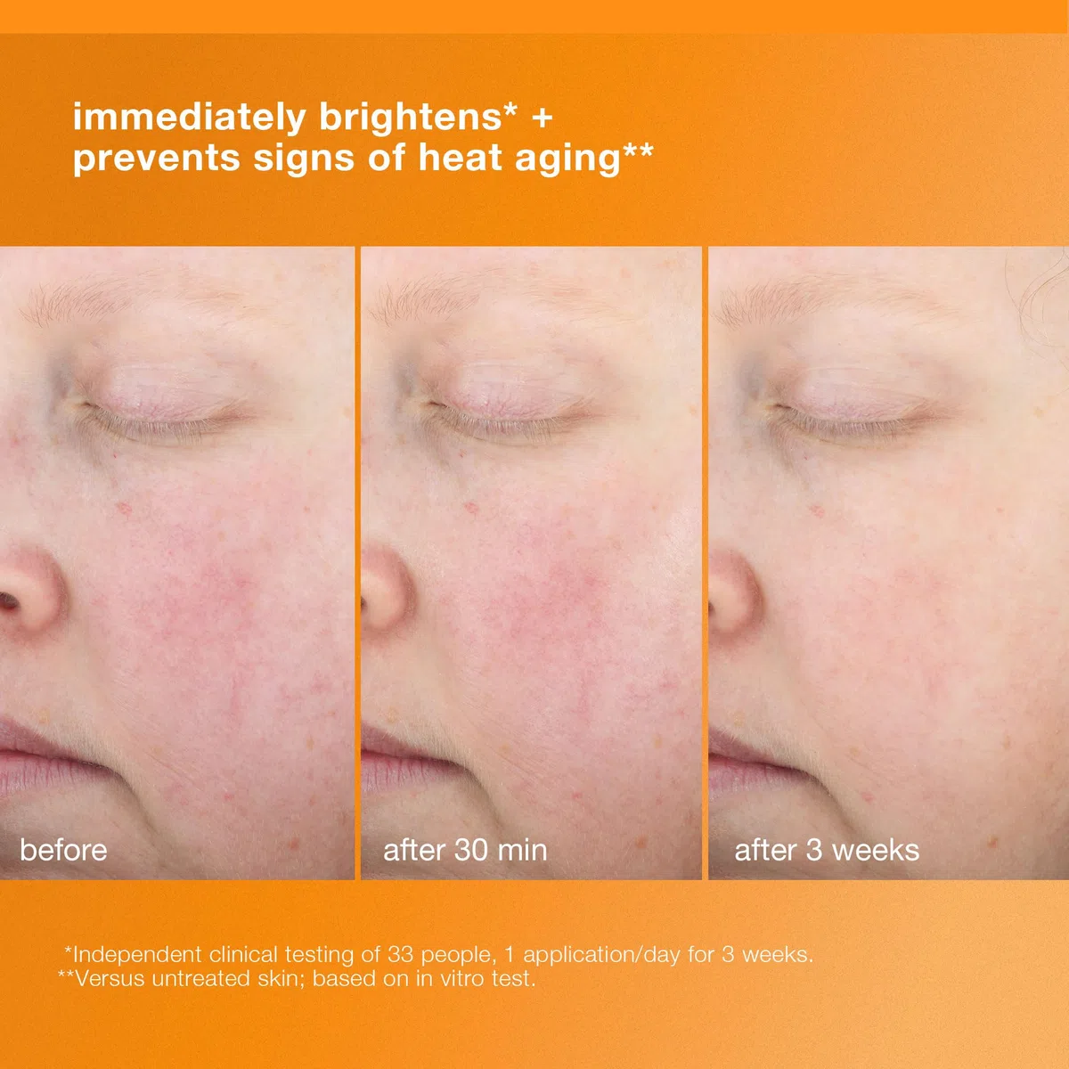 Dermalogica Biolumin-C Heat Aging Protector SPF 50, Daily Face Moisturizer with Sunscreen - Defend Signs of Skin Aging