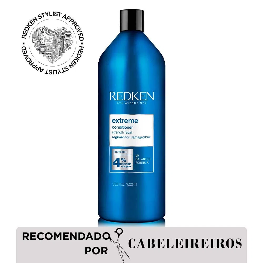 Redken | Spülung für sprödes und geschädigtes Haar, Anti Haarbruch, Mit Interlock Protein Network, Extreme Conditioner