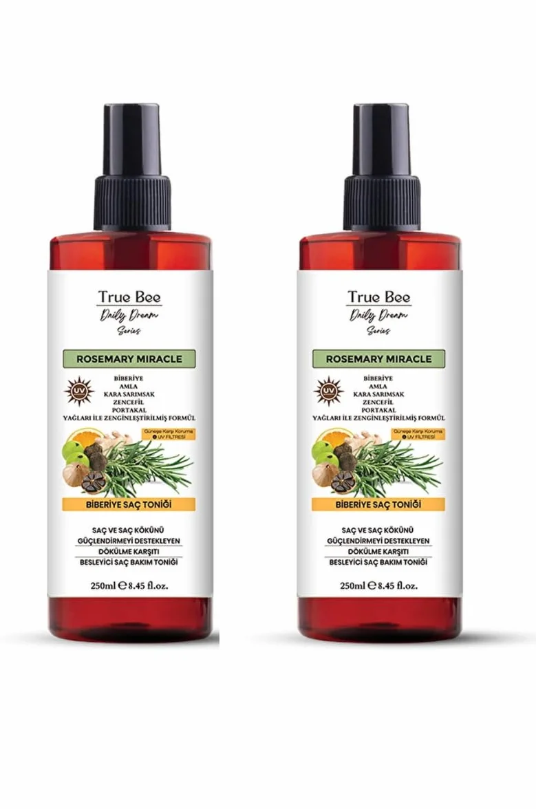 Daily Dream Care Rosmarin Haar Tonikum Set (2x) – Schneller Haarwuchs, Anti-Haarausfall, Fördert Neues Haarwachstum – Parabenfrei, Für Alle Haartypen
