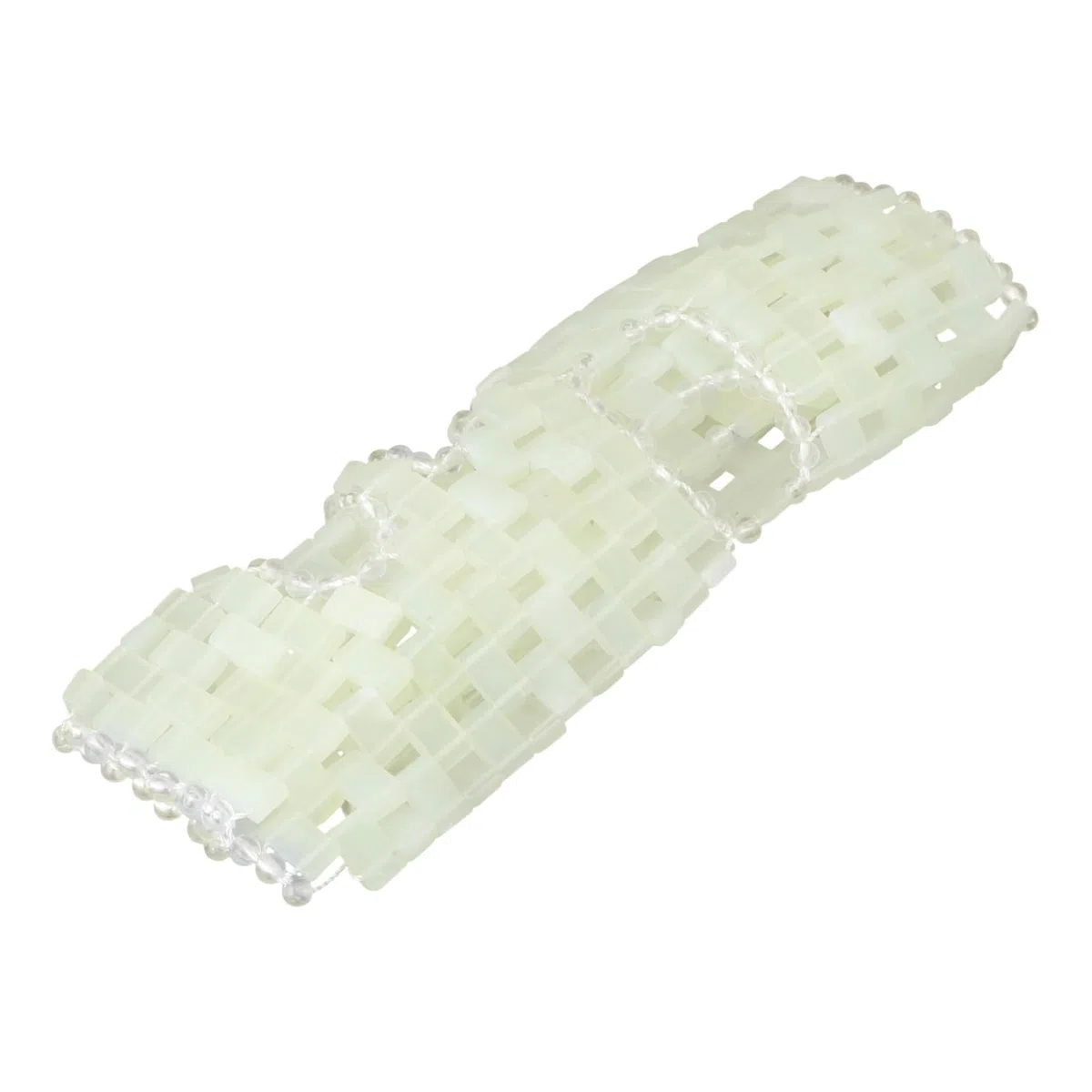 Hohopeti Natürliche Jade Massagemaske für Zuhause zur Linderung von Muskel und Bruxismus Schwellungen Grüne Hautpflege Maske für Entspannende Beauty Anwendungen