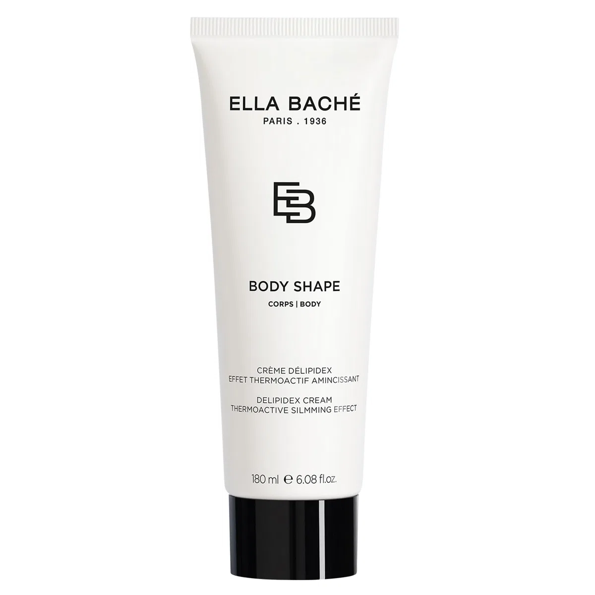 ELLA BACHÉ Körpercreme mit thermoaktivem Straffungseffekt – straffende Körperpflege für glattere, festere Haut, 180 ml