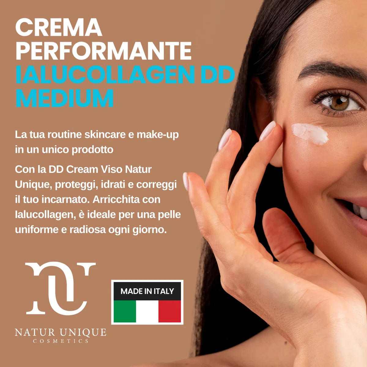 DD Cream mit feuchtigkeitsspendendem Concealer Light | Make-up und Skincare in einem Produkt | SPF20 für Sonnenschutz | Gesichtscreme, gleichmäßiger und Anti-Aging | feuchtigkeitsspendende