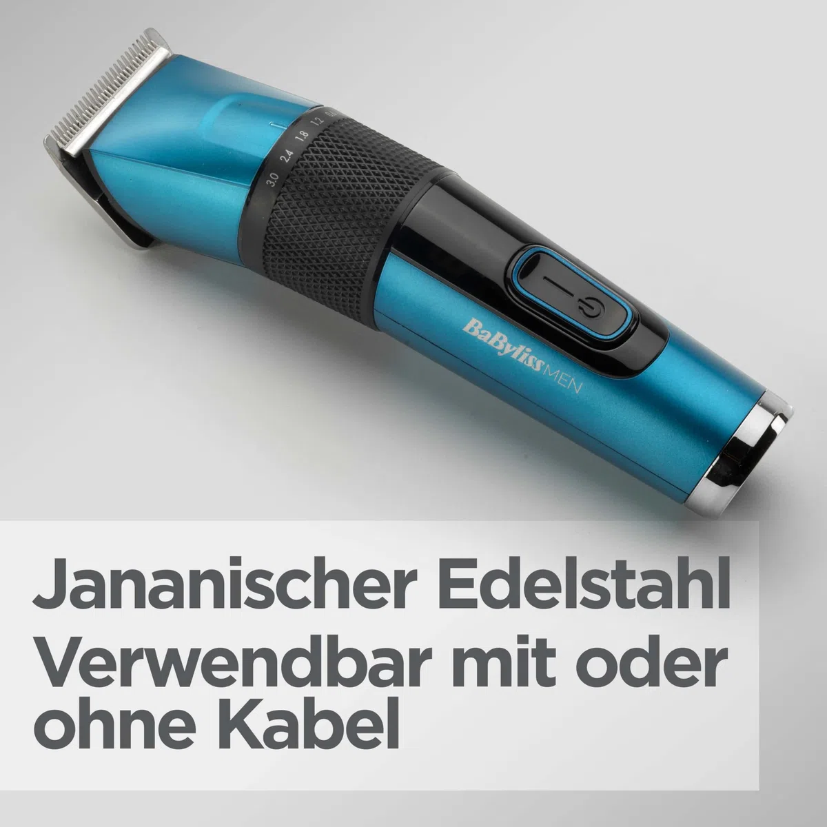 BaByliss Japanese Steel Haarschneider E990E Lithium-Akku 160 Minuten Laufzeit Schwarz
