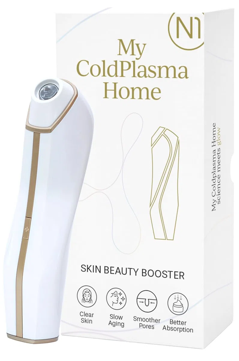 N1 My Coldplasma Home - Innovatives Kaltplasma-Beautygerät - effektive Tiefenpflege, glatteres Hautbild - Kaltplasma Therapiegerät für tägliche Luxus-Routine - Skin Beauty Booster