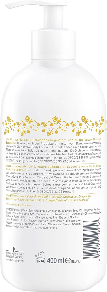 Barnängen Body Lotion 400 ml Nutritive, 10er Pack, 10x 400 ml