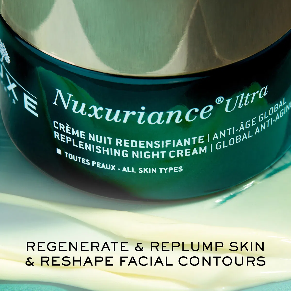 Nuxe Gesichtsbehandlung Nuxuriance Ultra Nuit Redensifiante Creme, 50 ml Sandelholz
