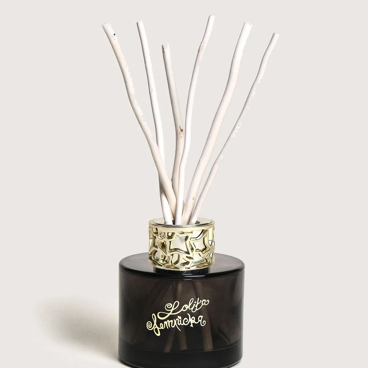 MAISON BERGER Duo Mini Bouquet & Innenspray, lackiertes Glas, 90 ml & 50 ml, Diffusionsdauer 3 Wochen, 450 bis 550 Sprühstöße (Lolita Lempicka Black Edition)