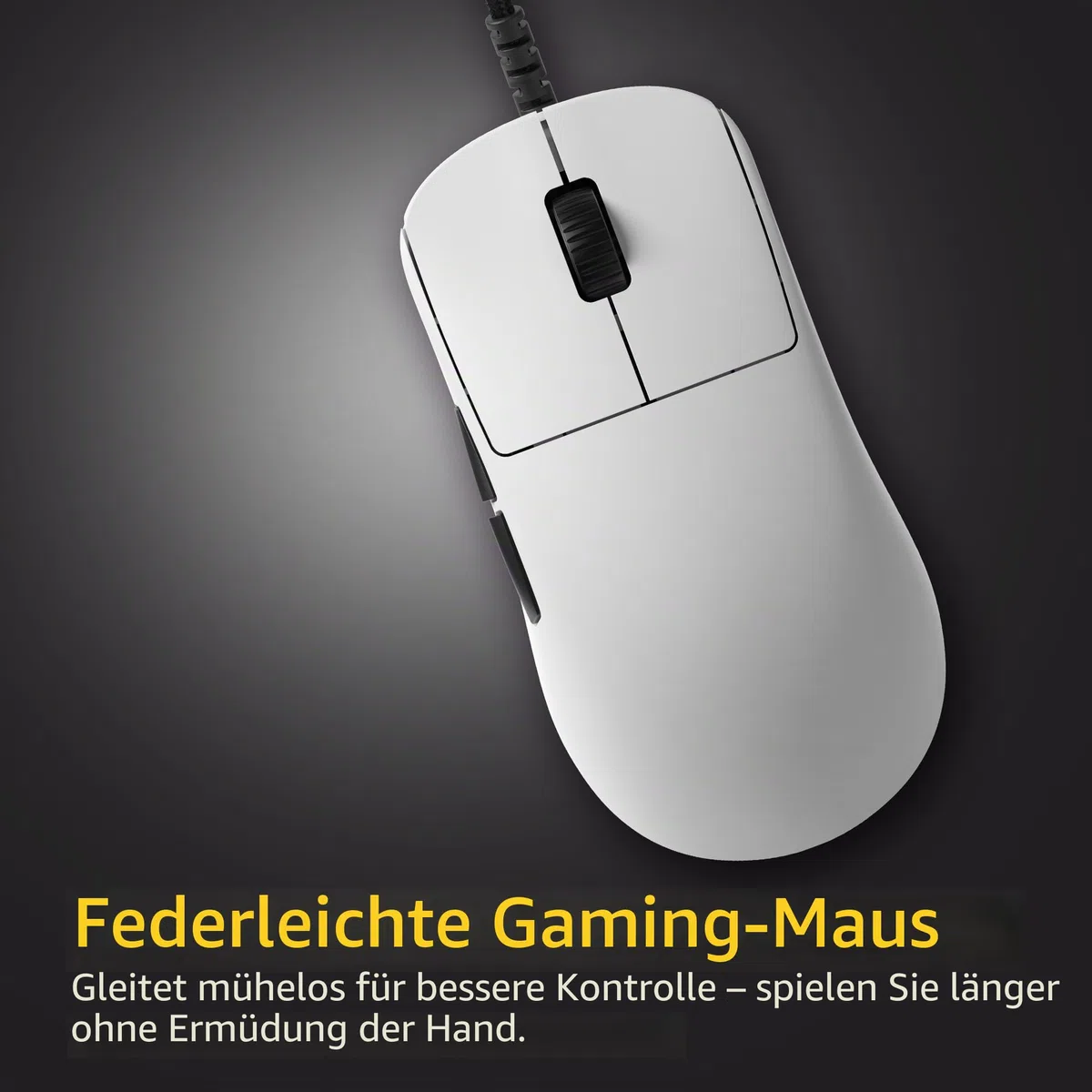 ENDGAME GEAR OP1 8k v2 Weiß – Esports Gaming Maus mit Kabel, 30K DPI optischem Sensor, 8000Hz Polling, austauschbaren Switches & Claw-Grip-Design | Leichte Esports Gaming-Maus, 30K DPI-Sensor, Hot-Swap-Schalter, Klauengriff, USB-FPS