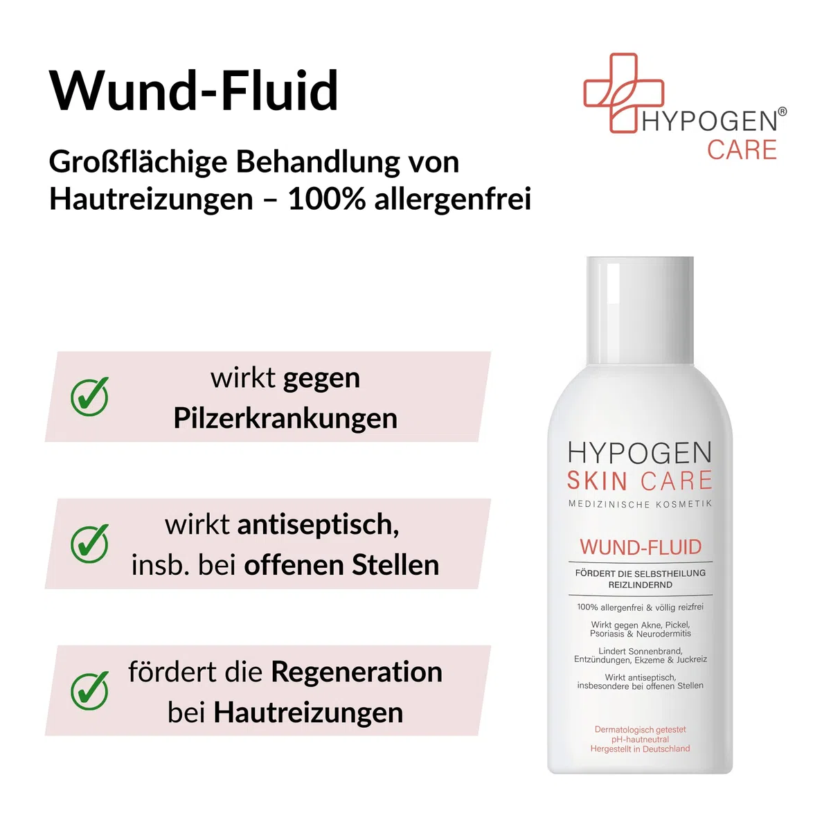Anti Sonnenbrand-Set I 50-70% schnellere Linderung I Klinisch bestätigt I Medizinische Kosmetik von HYPOGEN CARE
