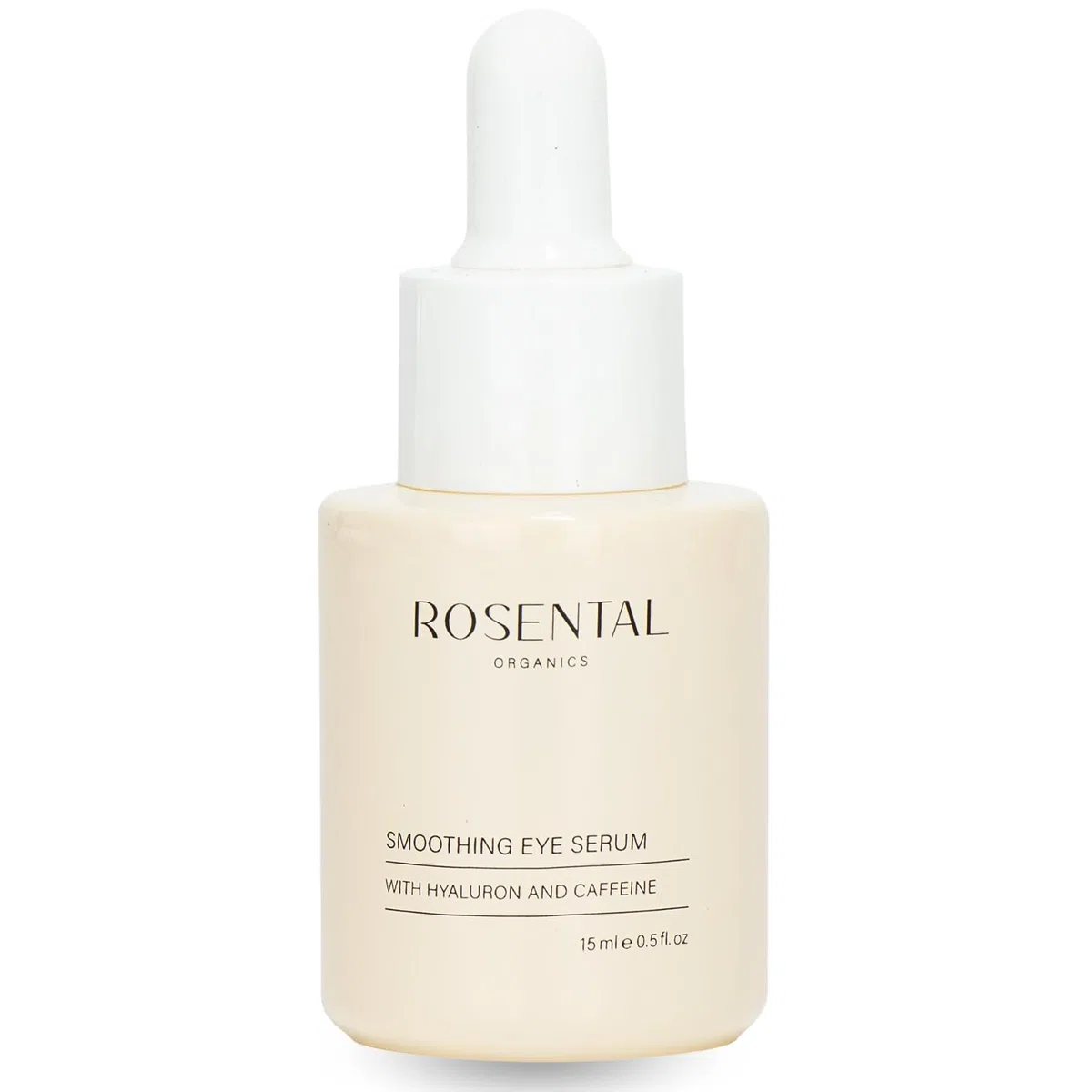Rosental Organics Smoothing Eye Serum - Anti-Aging Augenpflege mit Hyaluronsäure & Koffein gegen Augenringe & Falten - Naturkosmetik aus Deutschland