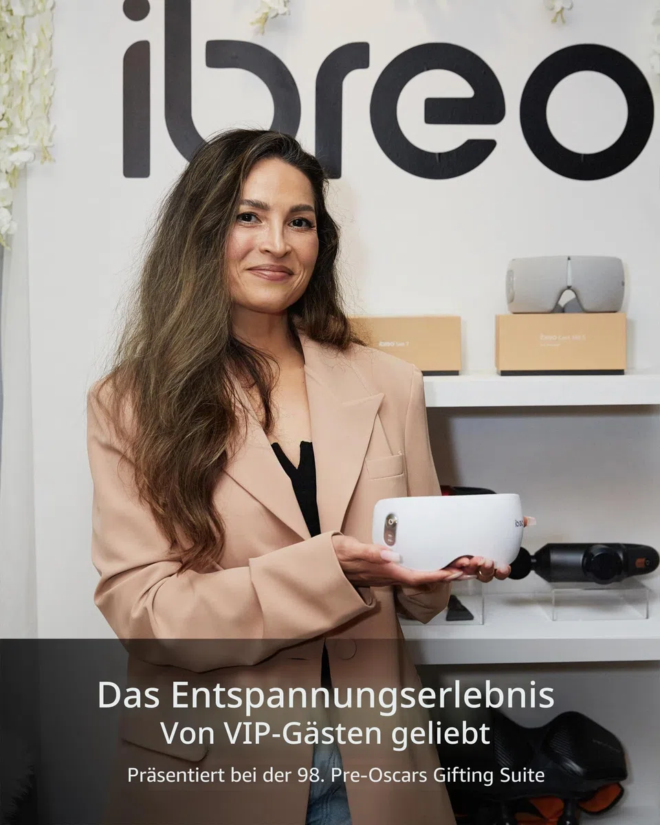 Augenmassager mit 2 Stufen Hitze & Kühle, 150 Minuten Gebrauch, 3 Modi &14 Vibrationsköpfe, Beheizte Augenmaske mit Bluetooth-Musik für Augenbelastung und Schwellungen