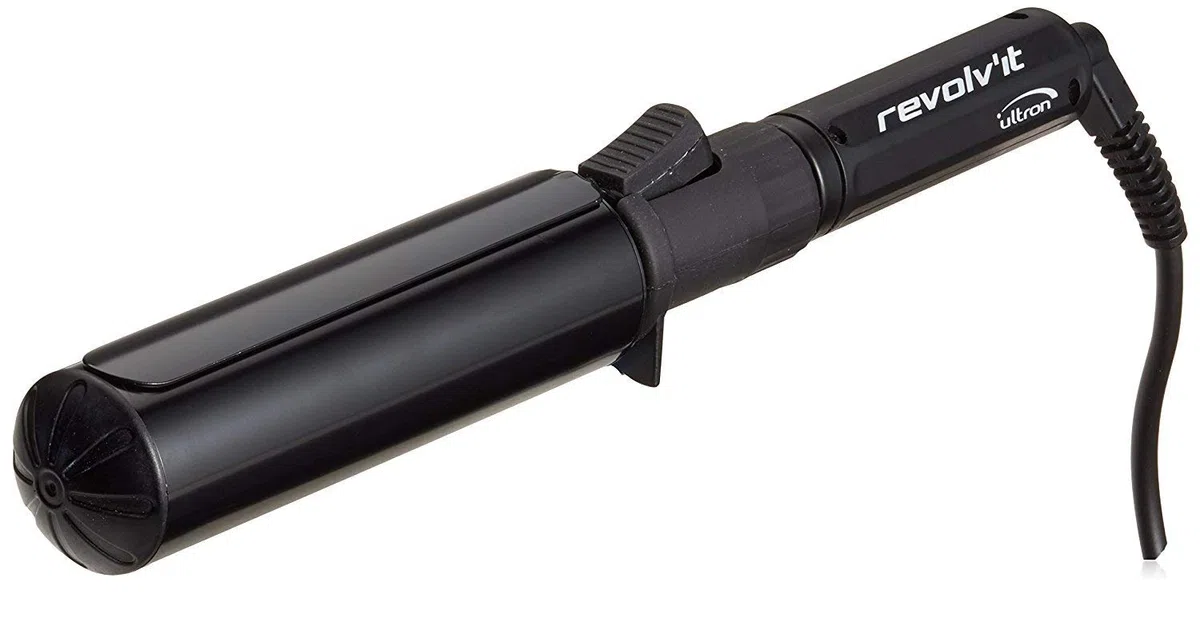 Babyliss 0441387 Ultron Revolvìt Lockenstab, 38 mm Schwarz