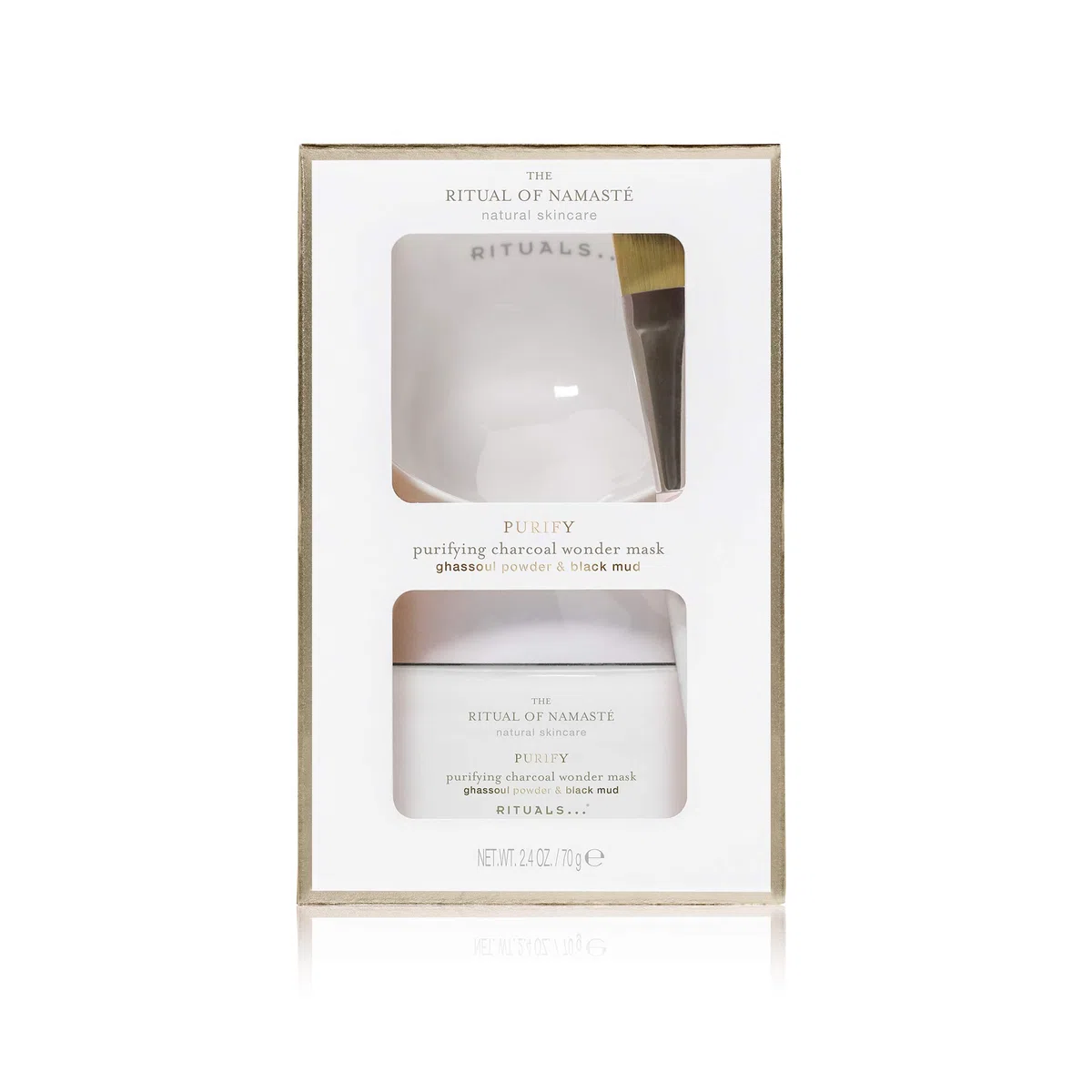 RITUALS The Ritual of Namasté Reinigende Wundermaske mit Aktivkohle, Purify Kollektion, 70 g