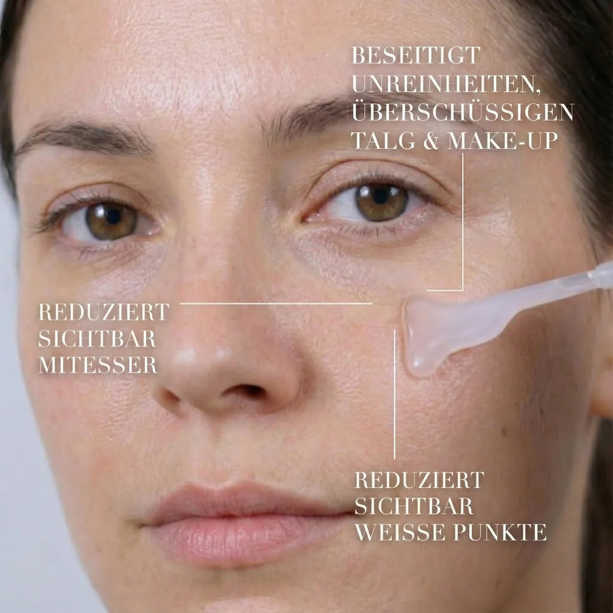 Peel Shot - Vulkan & Weisser Ton - Sanfte Porenreinigung & Tiefenpflege mit Centella & Hyaluron - Gegen Mitesser - 100ml (1x Vulkanerde + 1x Französische Tonerde, 1+1 Duo Basis Lab)