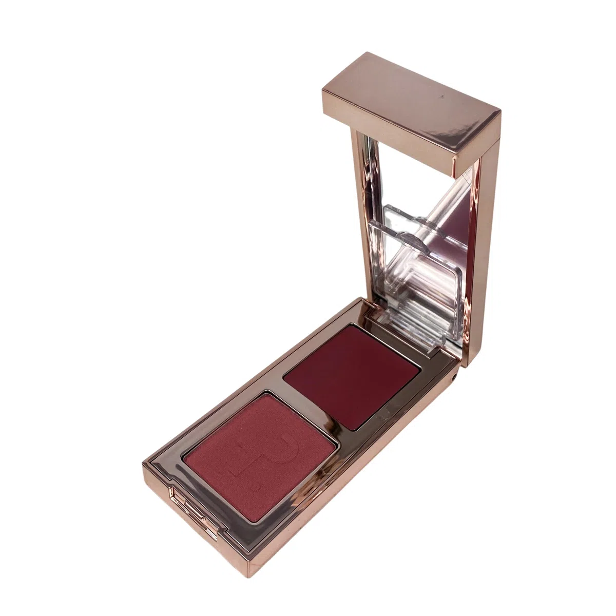 Patrick Ta Mini Must-Have Blush Duo Set Limited Edition | She Goes To The Gym & She's Seductive | Rouge in Creme + Puder | Leuchtendes Finish | lange Lebensdauer